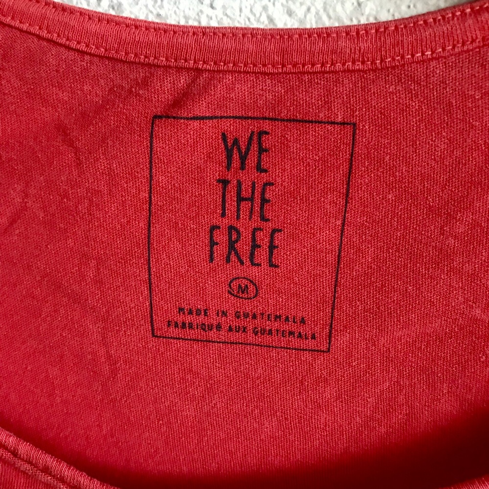 Free People Let It Go Muscle Tee Tulip - Picture 5 of 8